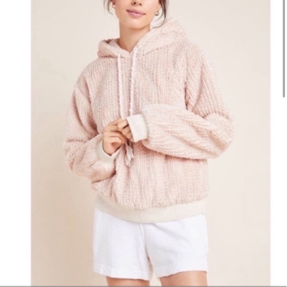 Anthropologie Saturday Sunday Nanette Sherpa Hoodie